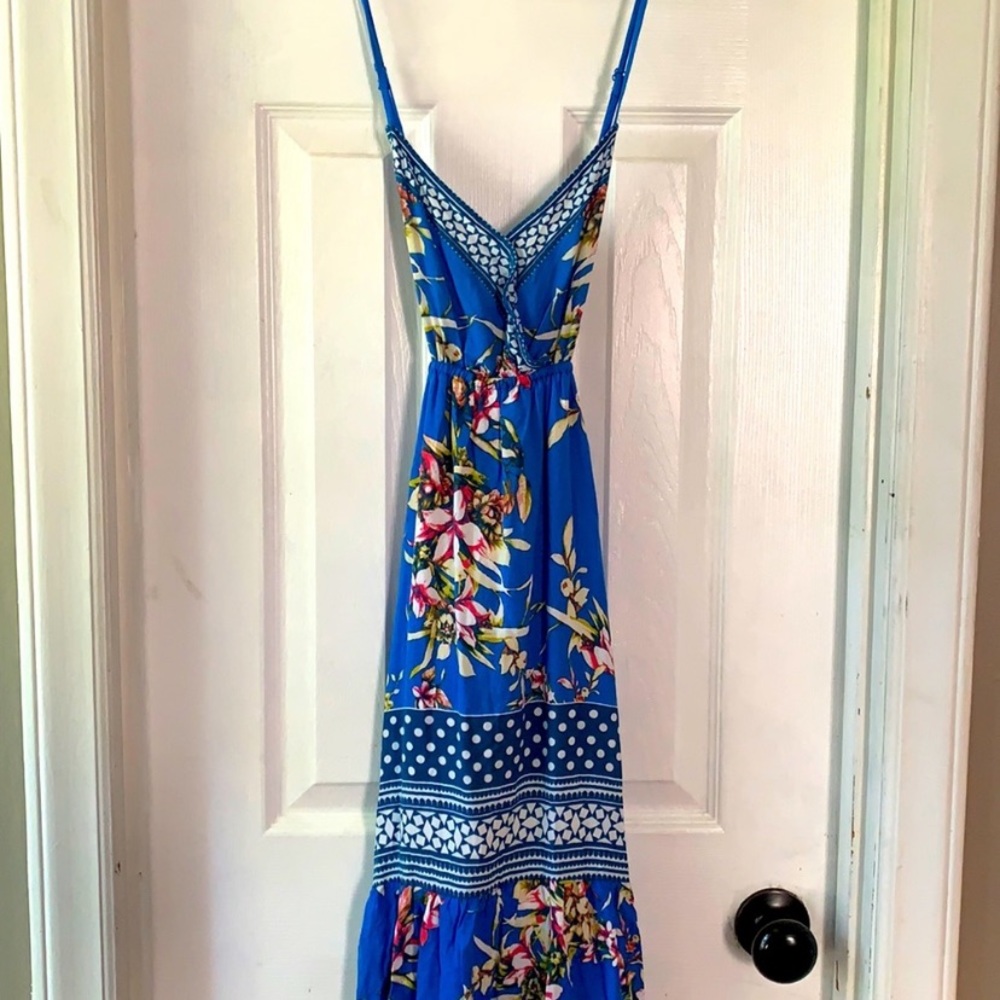 Wore once. Tropical highway low dress XS